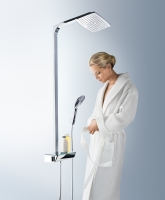 Душевая система с термостатом Raindance Select Showerpipe 360 белый/хром