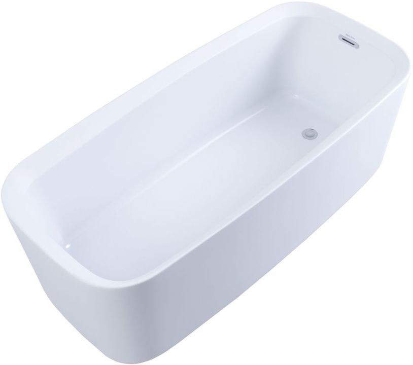 Акриловая ванна Allen Brau Infinity 3 170x78 белый матовый