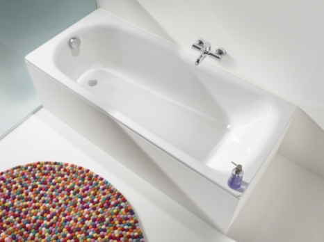 Стальная ванна Saniform Plus 170x75 easy-clean mod. 373-1