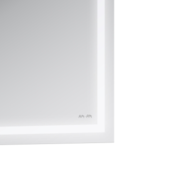 Универсальное зеркало настенное с контурной LED-подсветкой, 55 см