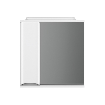 Зеркальный шкаф с подсветкой 65 см, левый, белый глянец AM.PM Like