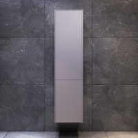 Шкаф-пенал подвесной 40 см, универсальный, элегантный серый AM.PM Inspire 2.0