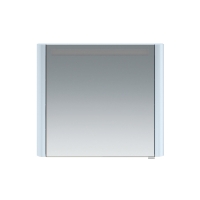 Зеркальный шкаф с подсветкой 80 см, левый, светло-голубой AM.PM Sensation