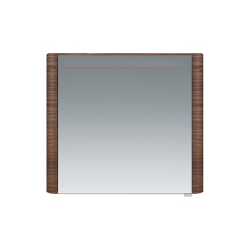 Зеркальный шкаф с подсветкой 80 см, левый, орех AM.PM Sensation