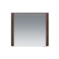 Зеркальный шкаф с подсветкой 80 см, левый, табачный дуб AM.PM Sensation