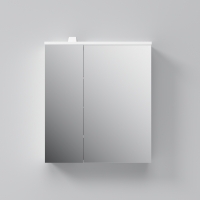 Зеркальный шкаф с подсветкой 60 см, правый, белый глянец AM.PM Spirit 2.0