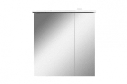 Зеркальный шкаф с подсветкой 60 см, левый, белый глянец AM.PM Spirit 2.0