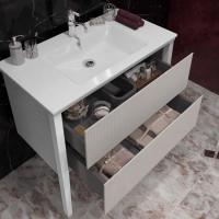 Комплект мебели для ванной Рубинно 90 см