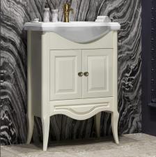Комплект мебели для ванной Брунелла 65 см слоновая кость