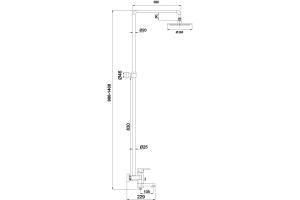 Душевая система Beverly SX-1060/00 (1070) Хром