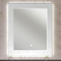 Зеркало Opadiris Луиджи 90 см белое матовое