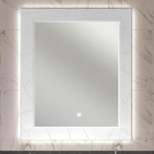 Зеркало Opadiris Луиджи 90 см белое матовое